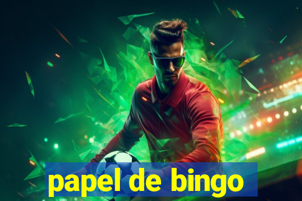 papel de bingo